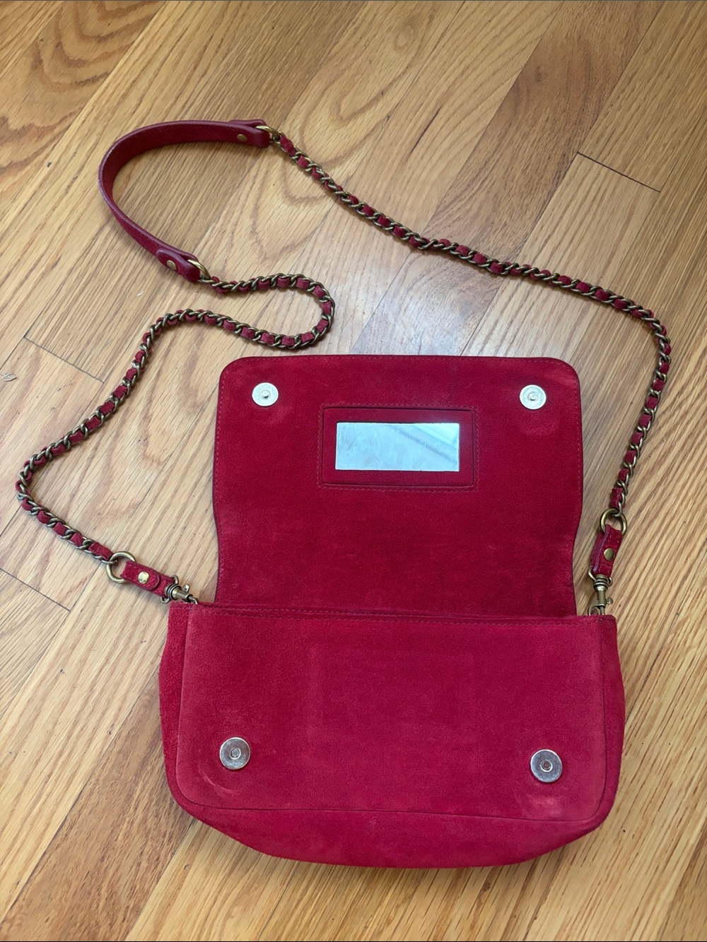 Jérôme Dreyfuss Bob Suede Crossover Bag - Picture 4 of 12
